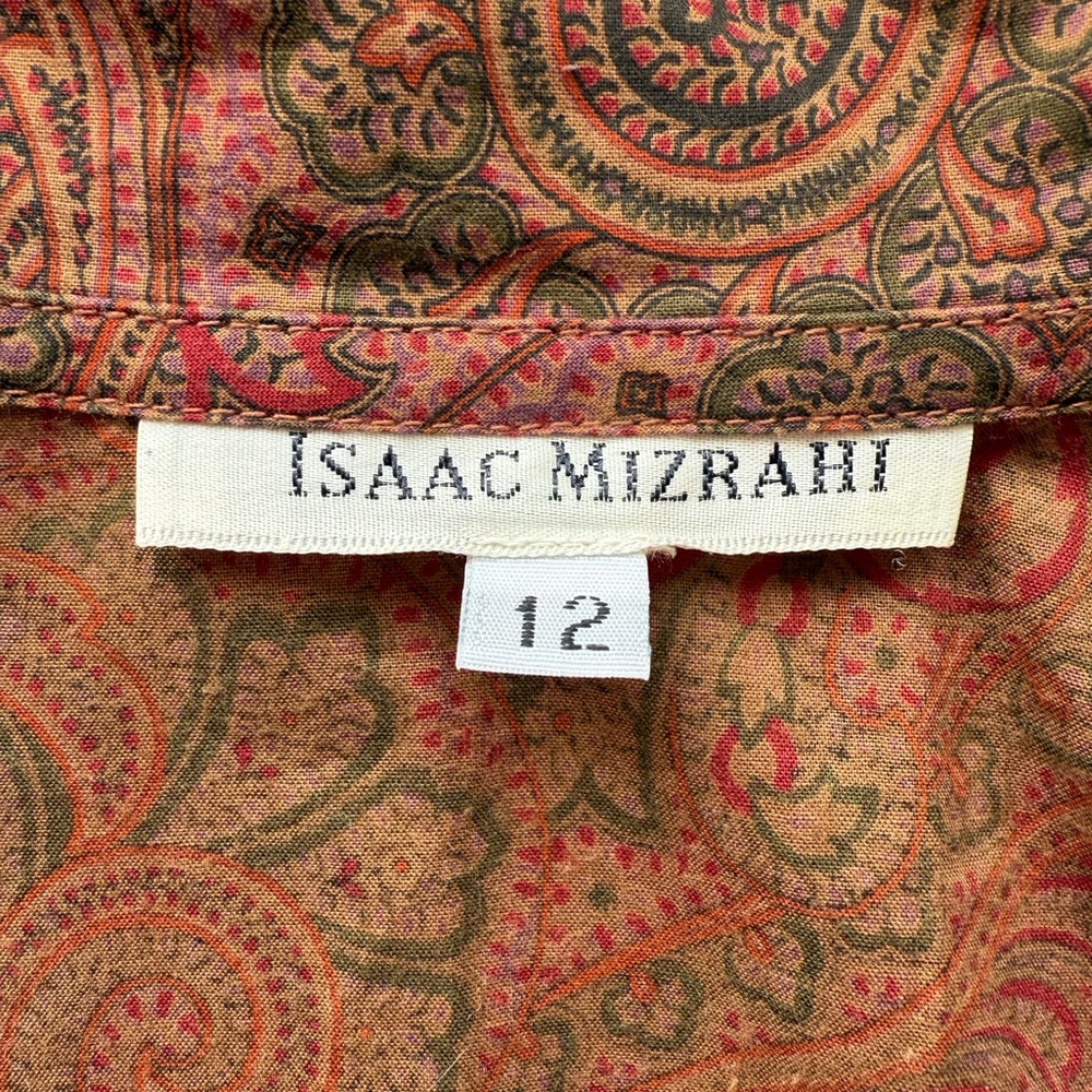 🇮🇹 Roller printed Paisley textile on 100% cotton. 
Museum Quality. - Picture 9 of 9